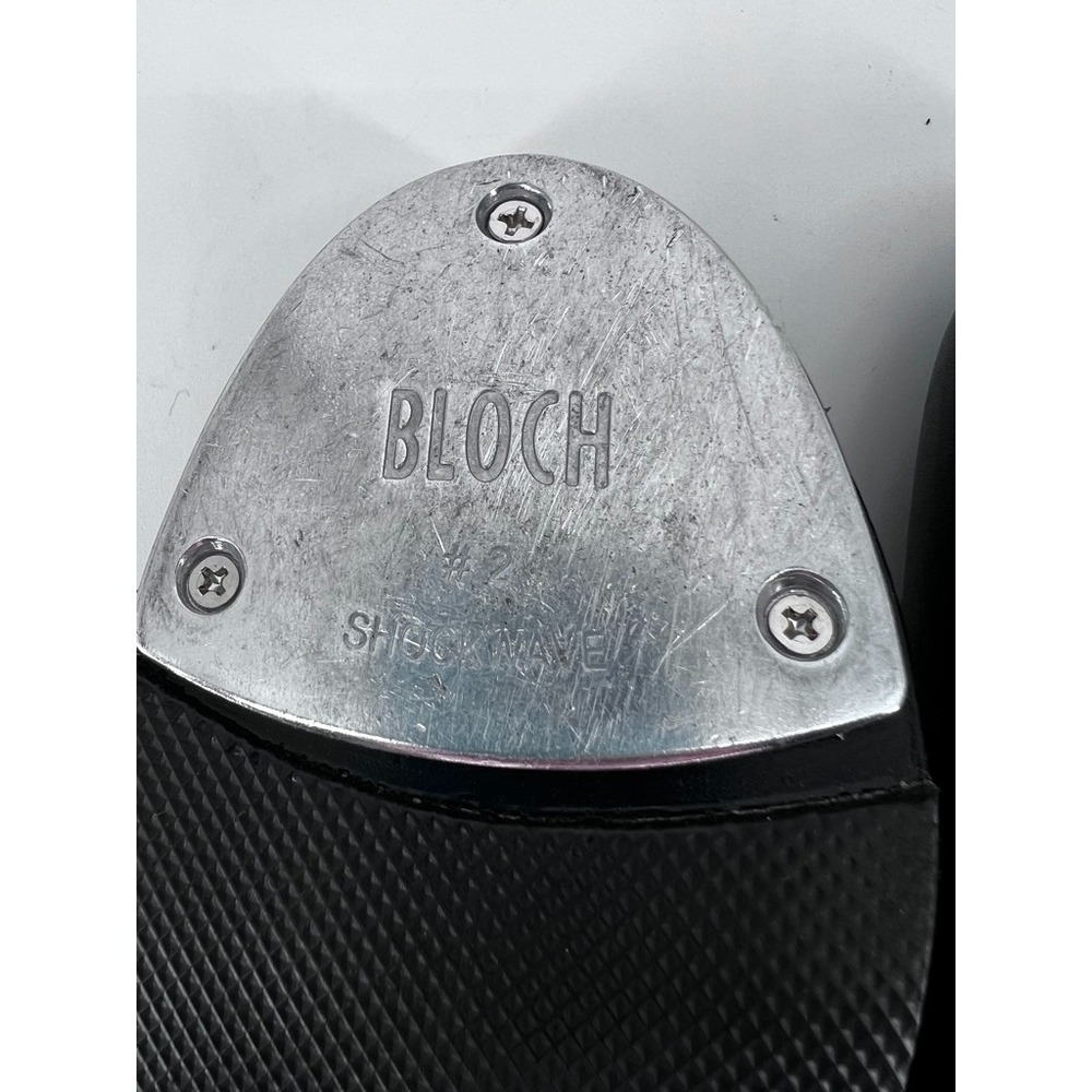 Bloch Shockwave #2 Slip On Tap Shoes Womens 5.5M Black Leather Dance Class - Picture 9 of 10
